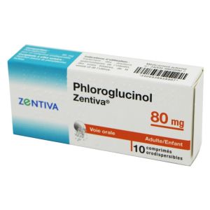Phloroglucinol 80 mg Zentiva - 10 comprimés orodispersibles