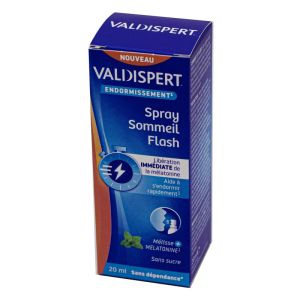 VALDISPERT ENDORMISSEMENT Spray Sommeil Flash 20ml - Mélisse, Mélatonine