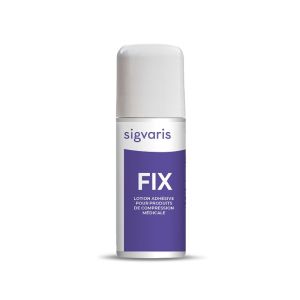 SIGVARIS FIX 60ml - Lotion Adhésive Hypoallergénique - Fixation Bas de Compression, Bandage