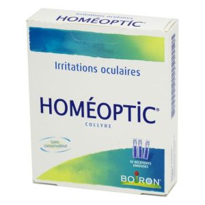 Homéoptic, collyre - 10 unidoses 0,4 ml