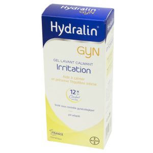 HYDRALIN GYN IRRITATION 400ml - Gel Lavant Calmant pour Soulager et Préserver l' Equilibre Intime