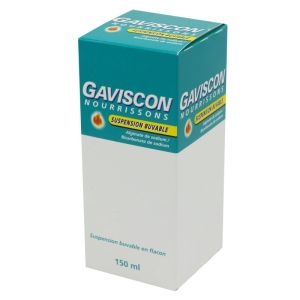 Gaviscon Nourrissons, suspension buvable - Flacon 150 ml