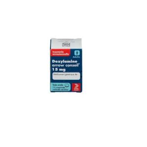 Doxylamine arrow Conseil 15 mg, 10 comprimés pelliculés sécables