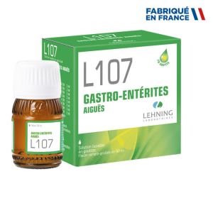 Lehning L107 complexe Gastro-entérites aigües - Flacon 30 ml
