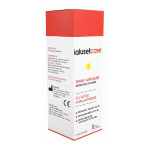 IALUSET CARE Spray Apaisant 100ml - Irritations Cutanées (Brûlures, Erythèmes, Rougeurs...)