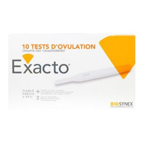 Exacto tests d'ovulation par 10 Biosynex