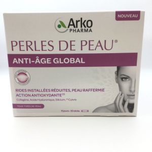 ARKOPHARMA - Perles de Peau - Anti-Âge global - 15j / 30 sticks - 3578835504958