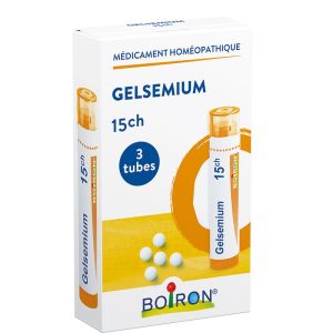 Gelsemium 15CH , Pack 3 Tubes - Boiron
