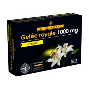 OLIGOROYAL Gelée Royale 1000 mg PROPOLIS - Complément Alimentaire Contribuant à Renforcer les Défens