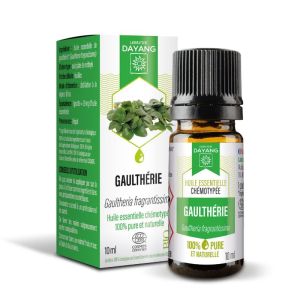 DAYANG BIO Huile Essentielle Chémotypée GAULTHERIE 10ml - Gaultheria fragrantissima