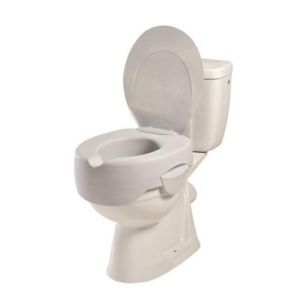 Surélévateur de Toilette REHOSOFT avec Couvercle - Réhausse WC - A0124883 - 1 Unité - ALCURA PHARMAO