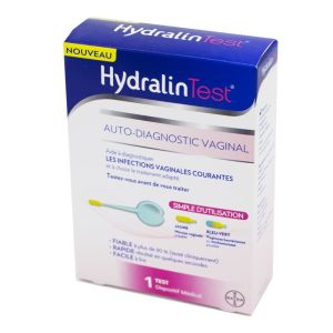 HYDRALIN TEST - Auto Diagnostic des Infestions Vaginales Courantes - Fiable à Plus de 90%, Rapide (R