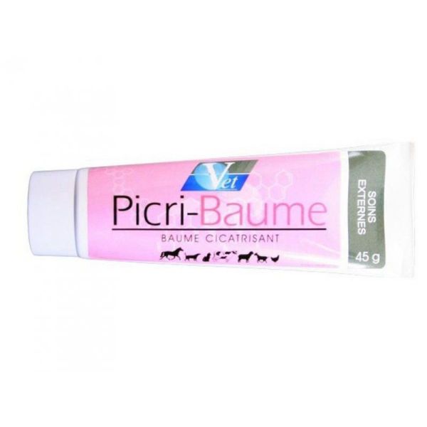 PICRI BAUME Tube 45g - Baume Cicatrisant à l' Acide Picrique, à l' Aloe Vera, au Miel et à la Cire d