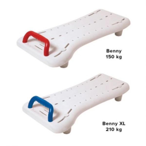 Planche de Bain BENNY XL avec Poignée Ergonomique et Porte Savon  Spécial Personnes Fortes A0007997