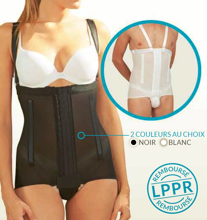 Chirurgie plastique et esthétique - Ceinture haute femme ouverture centrale