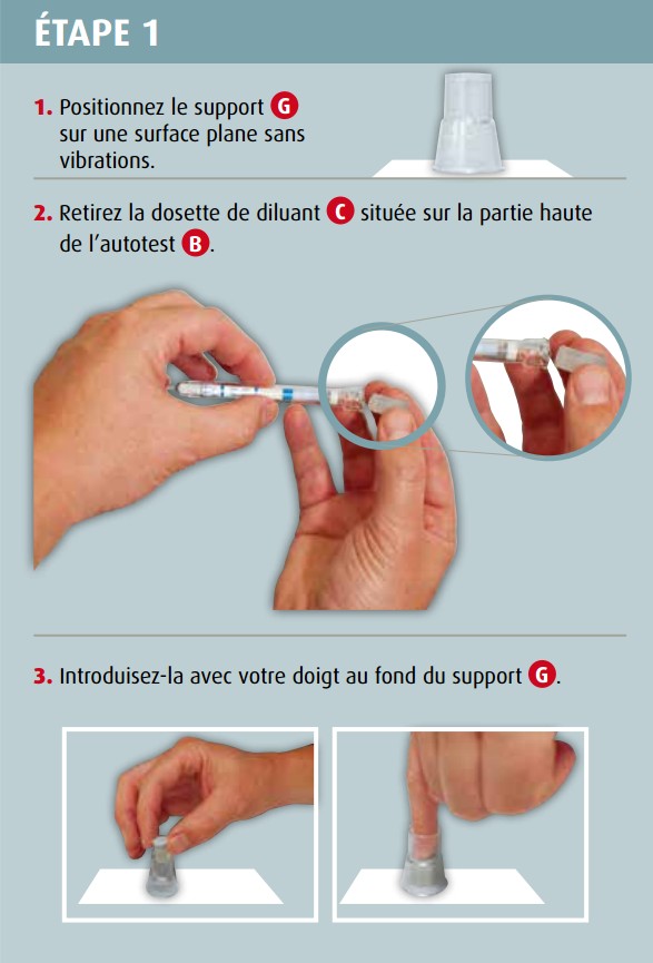 MYLAN AUTOTEST SANTE - AUTOTEST VIH Bte/1 - Kit de Dépistage du