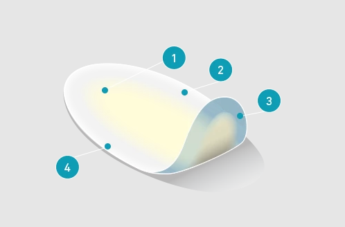 Pansement ampoules moyen format Compeed - Soulage la douleur - X10