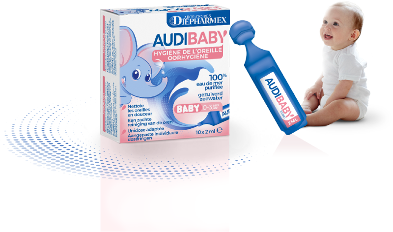 Audibaby Hygiene De L Oreille Solution 100 Eau De Mer 10 Unidoses De 2ml