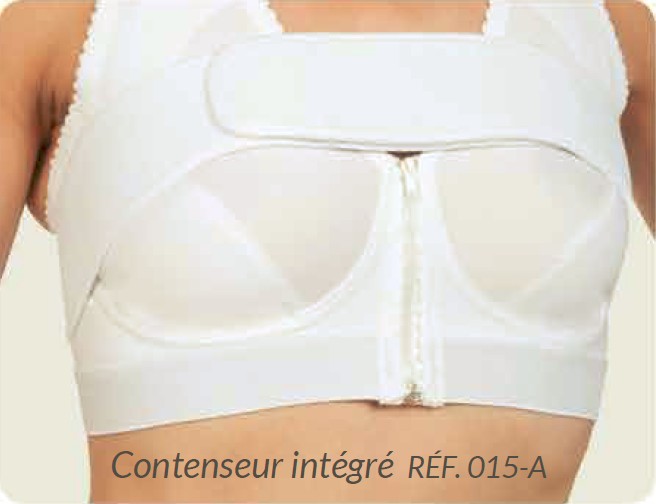 soutien gorge post operatoire avec contenseur