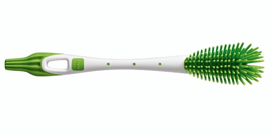 Goupillon Biberon  Brosse Biberon Bébé avec Poils Extra-Souples