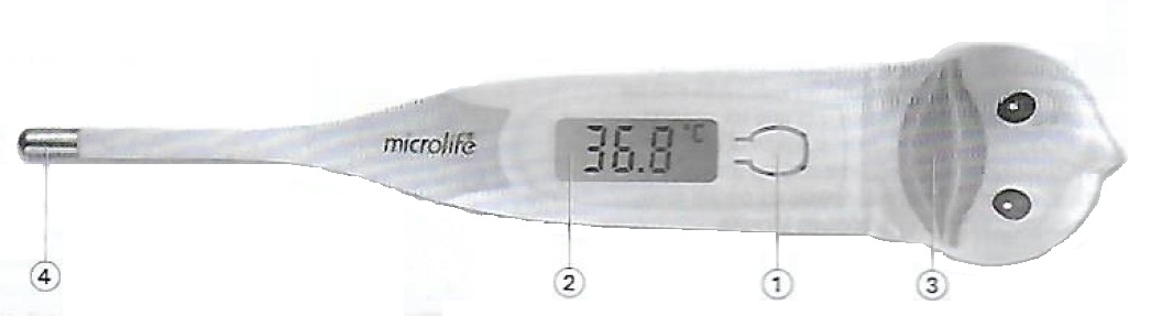 MT 700 - Thermomètre numérique pour enfants - Microlife AG