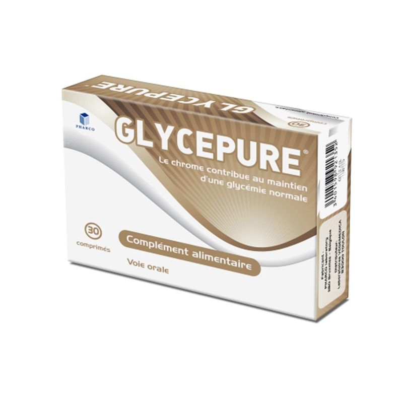 GLYCEPURE 30 Comprimés Complément Alimentaire Glycémie Normale — free download