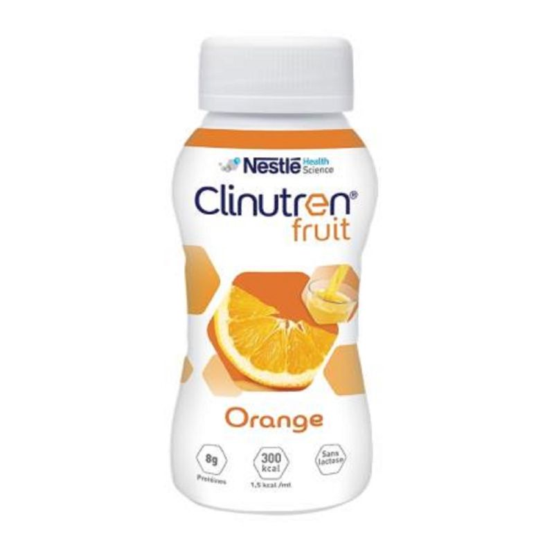 CLINUTREN FRUIT Orange 300 Kcal, Boisson Hypercalorique Normoprotéiné
