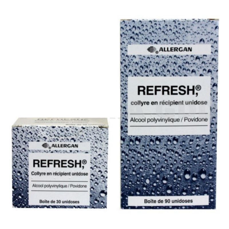 REFRESH, collyre en récipient unidose (3400933796266) PHARMACIE DU Centre