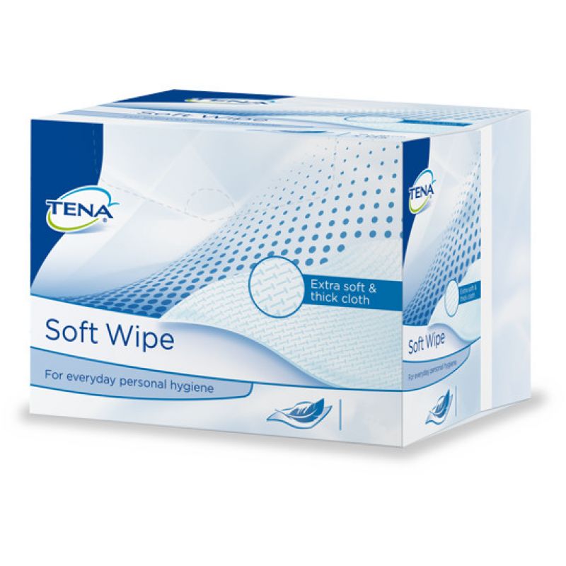 SCA HYGIENE PRODUCTS TENA SOFT WIPES Lingette/Carré Absorbant 30 x