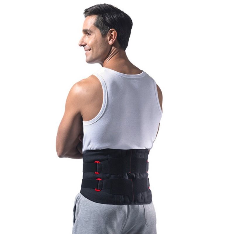 Ceinture Lombaire De Maintien Dos - Taille L Noire En Néoprène | Ceinture Soutien Dos Lombalgie