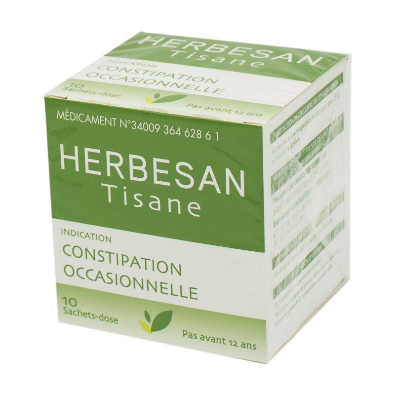 HERBESAN Tisane Constipation Occasionnelle Laxatif Stimulant Bte/10