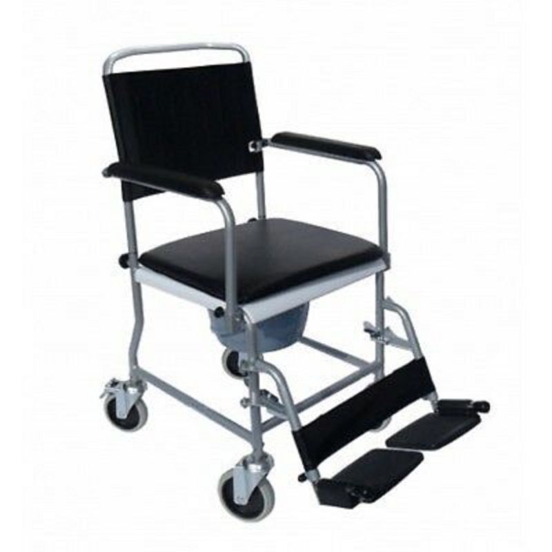 Orkyn Invacare Chaise Garde Robe Chromée à Roulettes CASCATA H720T