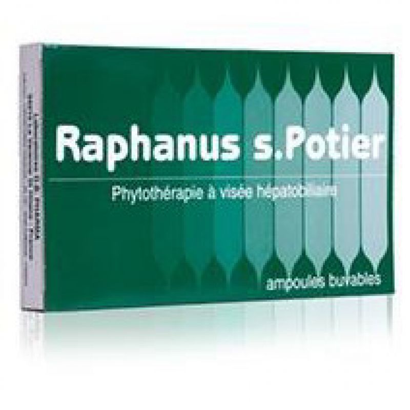 DB PHARMA RAPHANUS S POTIER biologique Ampoules buvables de 10ml