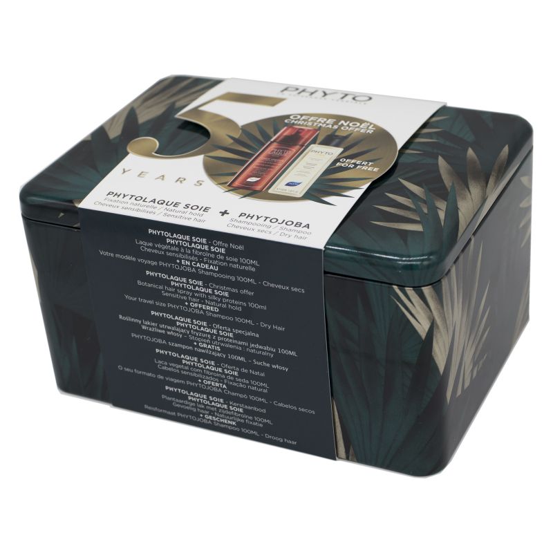 Coffret 50 Ans Phytolaque Soie 100ml Phytojoba Shampooing 100ml Offert 3338221004772
