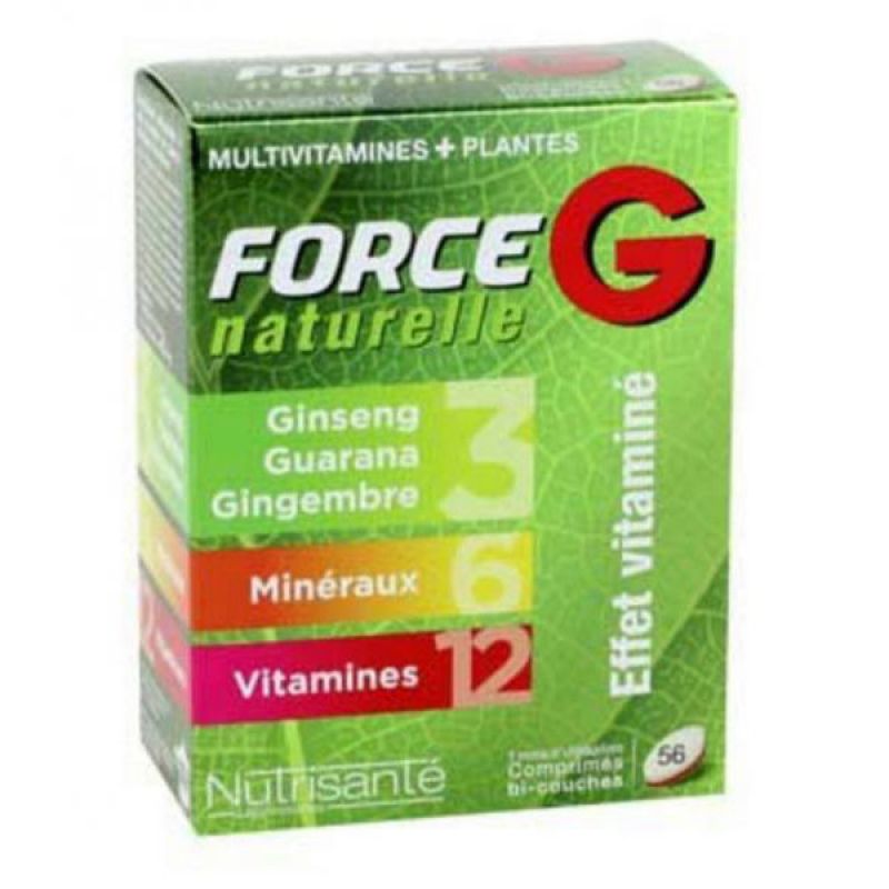 NUTRISANTE FORCE G NATURELLE Complémént Alimentaire en