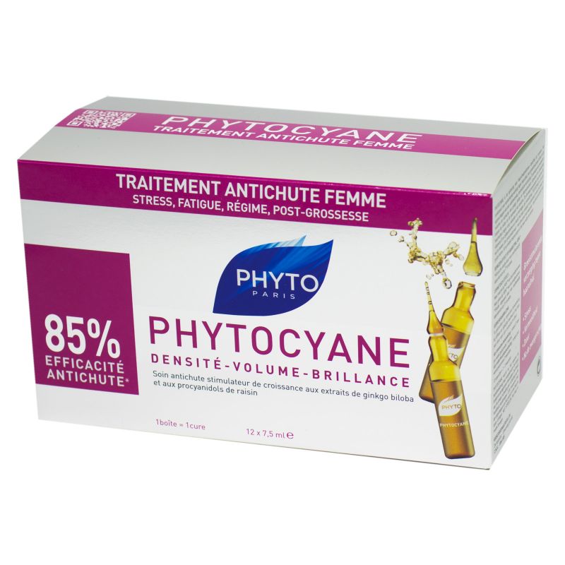 PHYTOSOLBA  PHYTOCYANE Traitement Anti Chute Redensifiant Femme  Boî