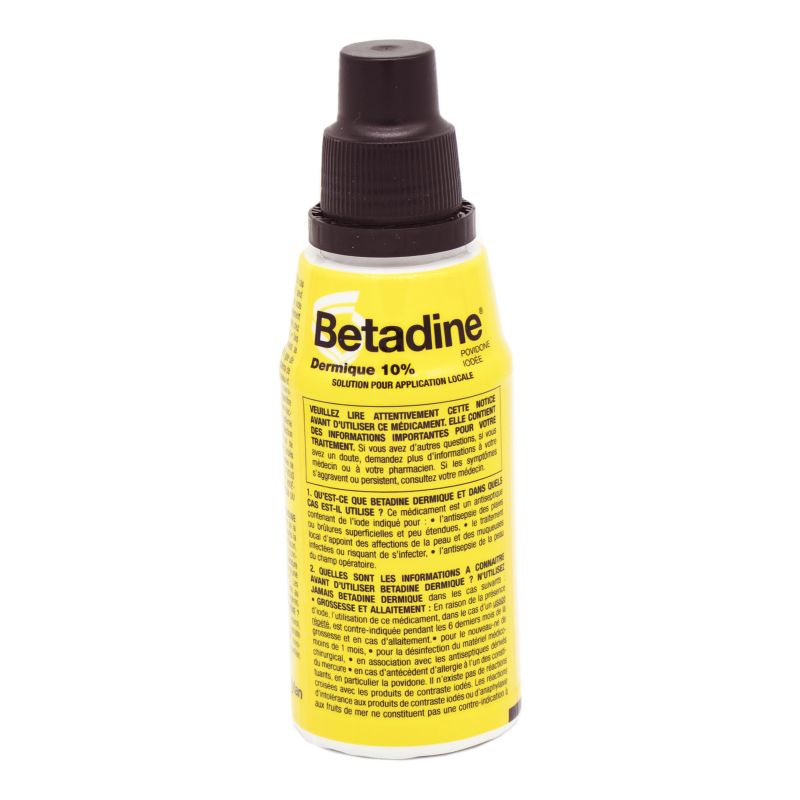 BETADINE dermique JAUNE Pharmacie du Centre 80300 ALBERT 3149978 / 340