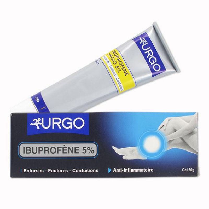 IBUPROFENE URGO 5 , gel 60 g Pharmacie du Centre 80300 ALBERT 3436666