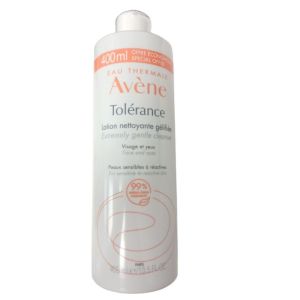 AVENE TOLERANCE Lotion Nettoyante Gélifiée 400ml - Peaux Sensibles à Réactives