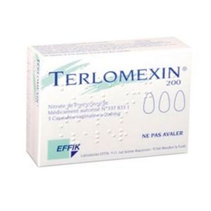 Terlomexin 200 mg,  3 capsules molles vaginales