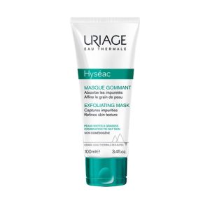 URIAGE Hyséac Masque Gommant 100ml - Peaux Mixtes à Tendance Grasses