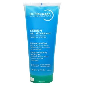 BIODERMA - Sebium gel moussant nettoyant purifiant 200ml
