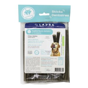 LAPSA 7 sticks Dentaires à l' Eucalyptus - Hygiène Bucco Dentaire Chien Adulte