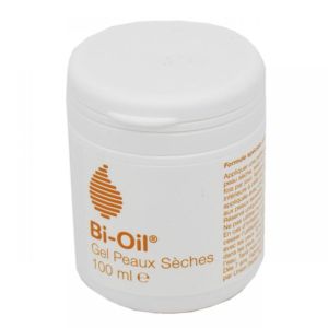 BI-OIL Gel Peaux Sèches 100ml - Formule Spéciale Peaux Sèches Visage - Dès 7 Ans - Pot/100ml