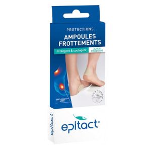 EPITACT Protections Anti Ampoules Frottements - Epithelium Activ - Douleurs Pied Diabétique - Bte/2