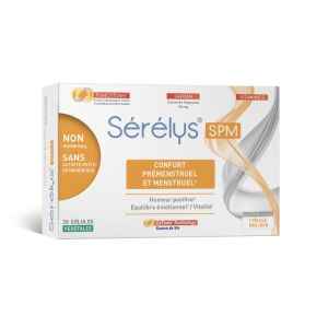 SERELYS SPM Confort Prémenstruel et Menstruel 30 Gélules - Syndrome Prémenstruel Femme