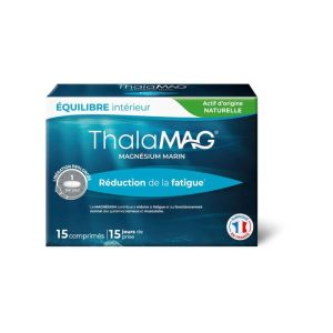 THALAMAG Equilibre Intérieur 15 Comprimés à Libération Prolongée - Nervosité, Fatigue Musculaire