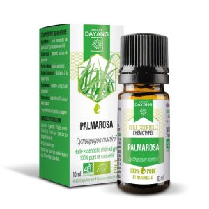 DAYANG BIO Huile Essentielle Chémotypée PALMAROSA 10ml - Cymbopogon martinii