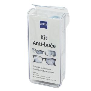 ZEISS Kit Anti-Buée - Protection Anti-Buée des Lunettes et Surfaces Optiques