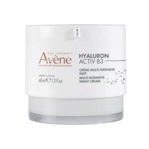 AVENE HYALURON ACTIV B3 Crème Multi Intensive Nuit 40ml - Rides, Ridules, Teint Terne